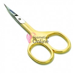 Forfecuta Amy Group pentru cuticule AMG19BB Aurie cu varf curb 